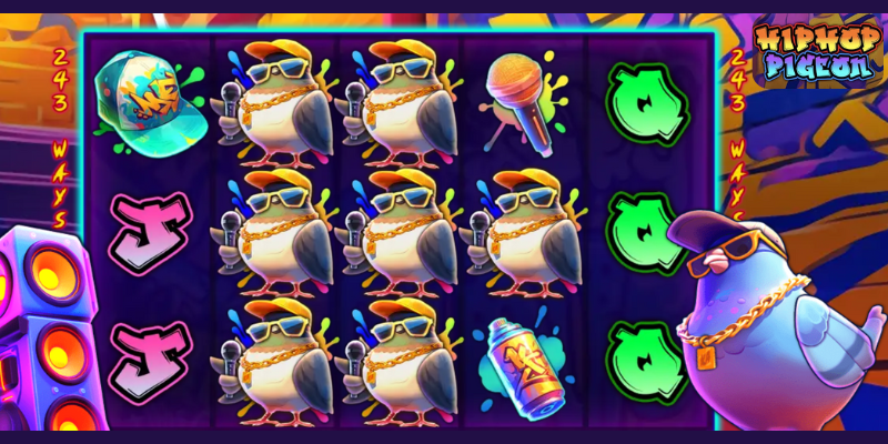Hip Hop Pigeon Slot Review (KA Gaming) – Exclusive at BMW55
